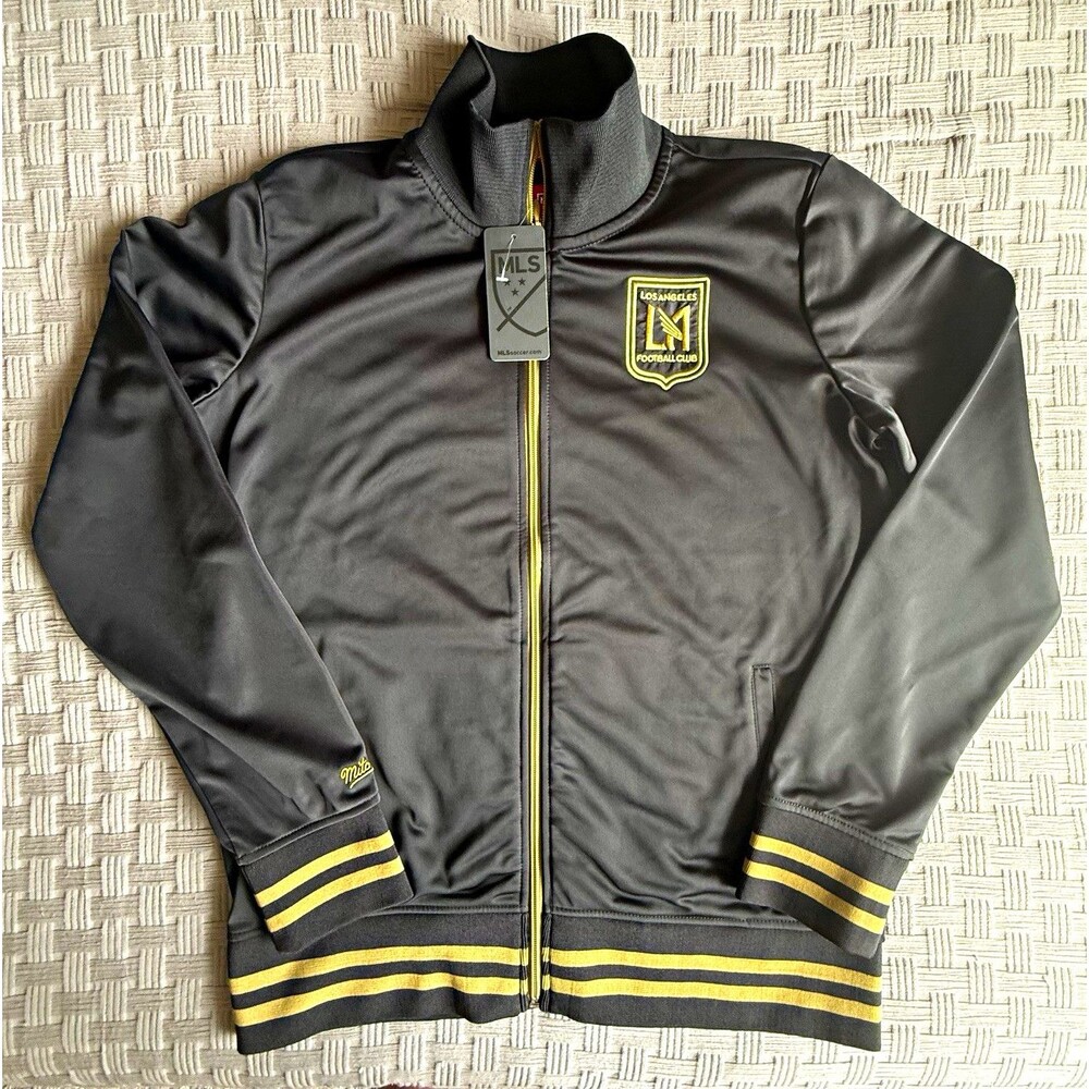 Mitchell & Ness LAFC Los Angeles FC Black Gold MLS Mens Size XL NWT